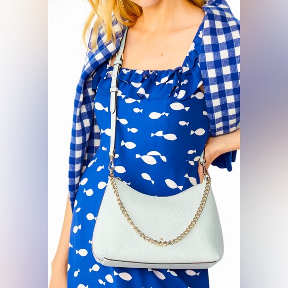 KATE SPADE♠️New York💚LIME SHERBERT💚ZIPPY CONVERTIBLE CROSSBODY BAG🌟LIKE NEW🌟 - Picture 3 of 17